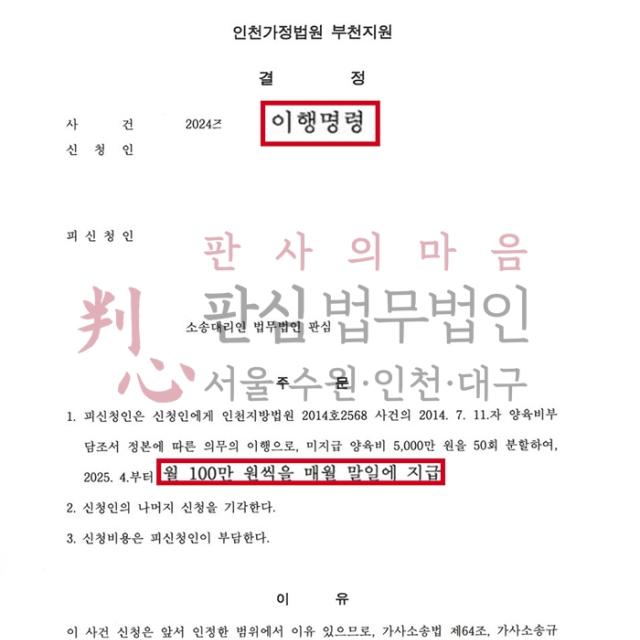 [감액성공] 양육비감액 | 200만원 양육비 지급이 강제되어 감액이 필요했던 사건, 100만원으로 감액